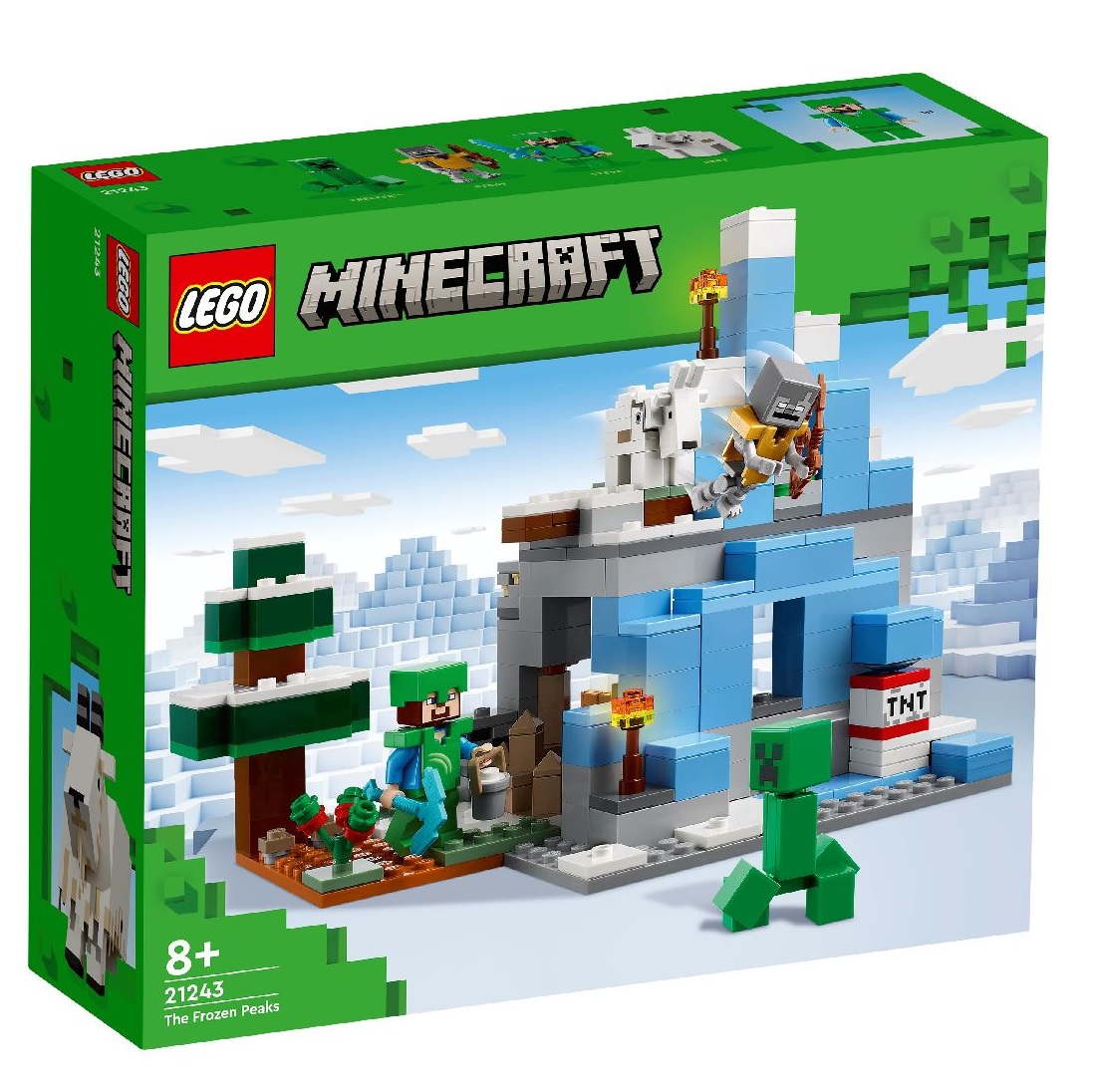 Конструктор LEGO Minecraft Замерзшие верхушки, 304 предмета (21243) - фото 2
