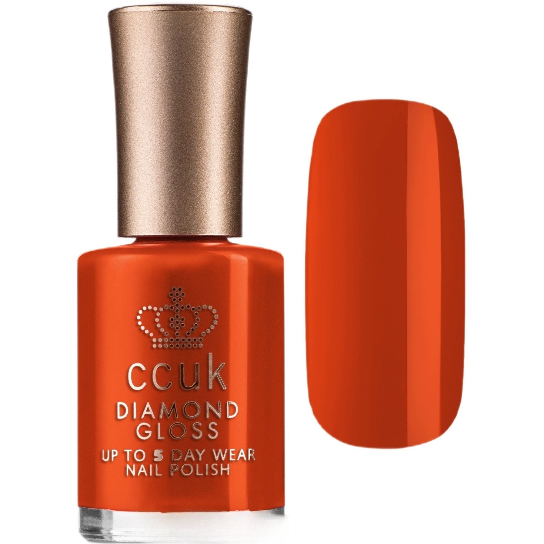Лак для нігтів Constance Carroll Diamond Gloss відтінок 353 (Neon Orange) 10 мл - фото 1