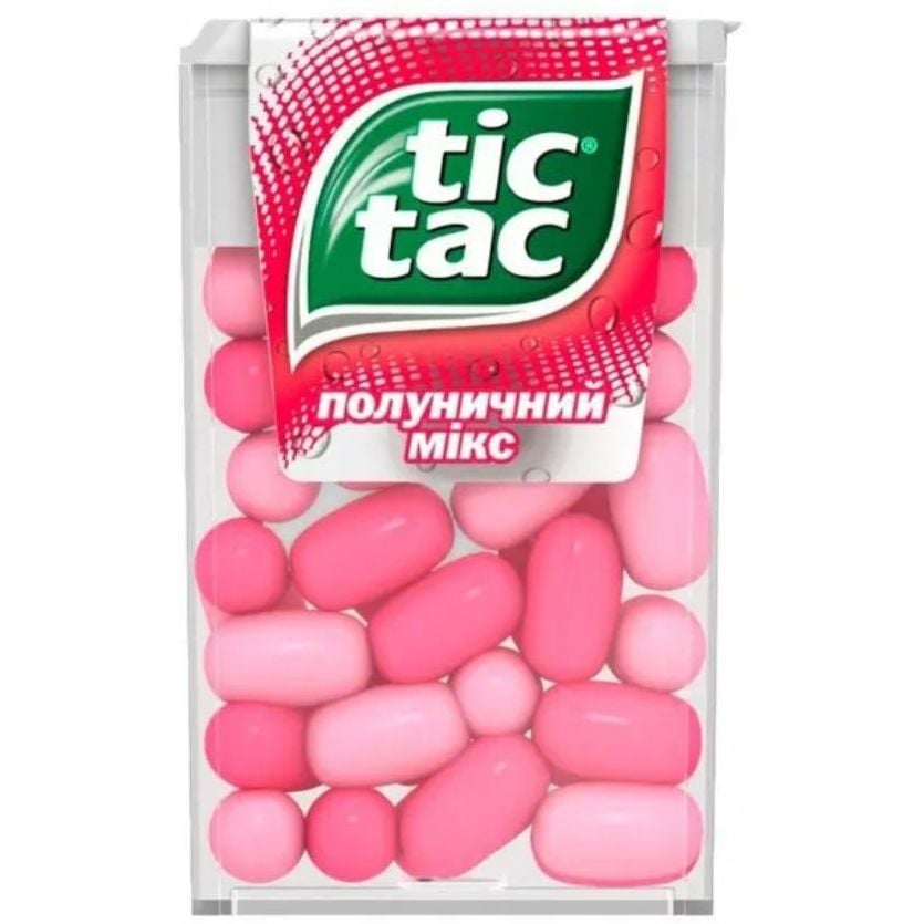Драже Tic Tac Клубничный 16 г (594205) - фото 1