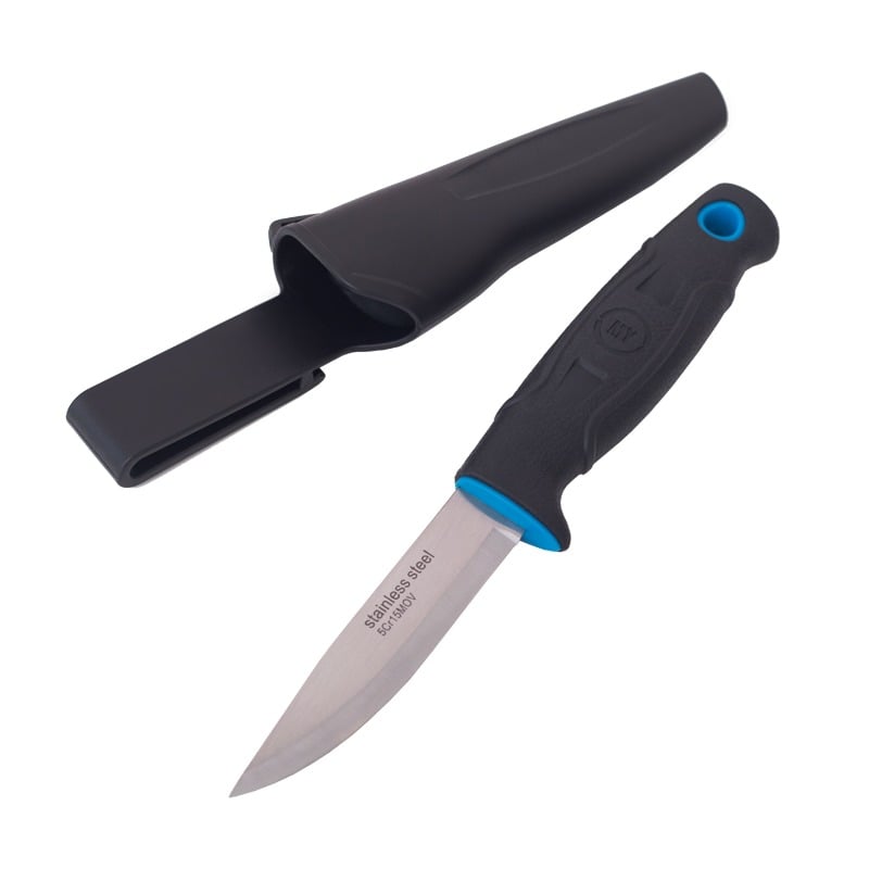 Нож шведский My Tools двукомпонентная ручка, черный 22 см - фото 2