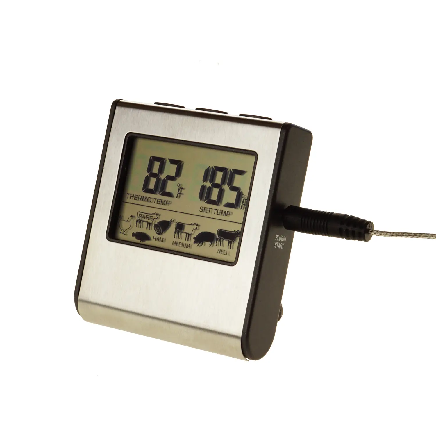 Електронний термометр для барбекю Supretto, сірий (59840001) - фото 2