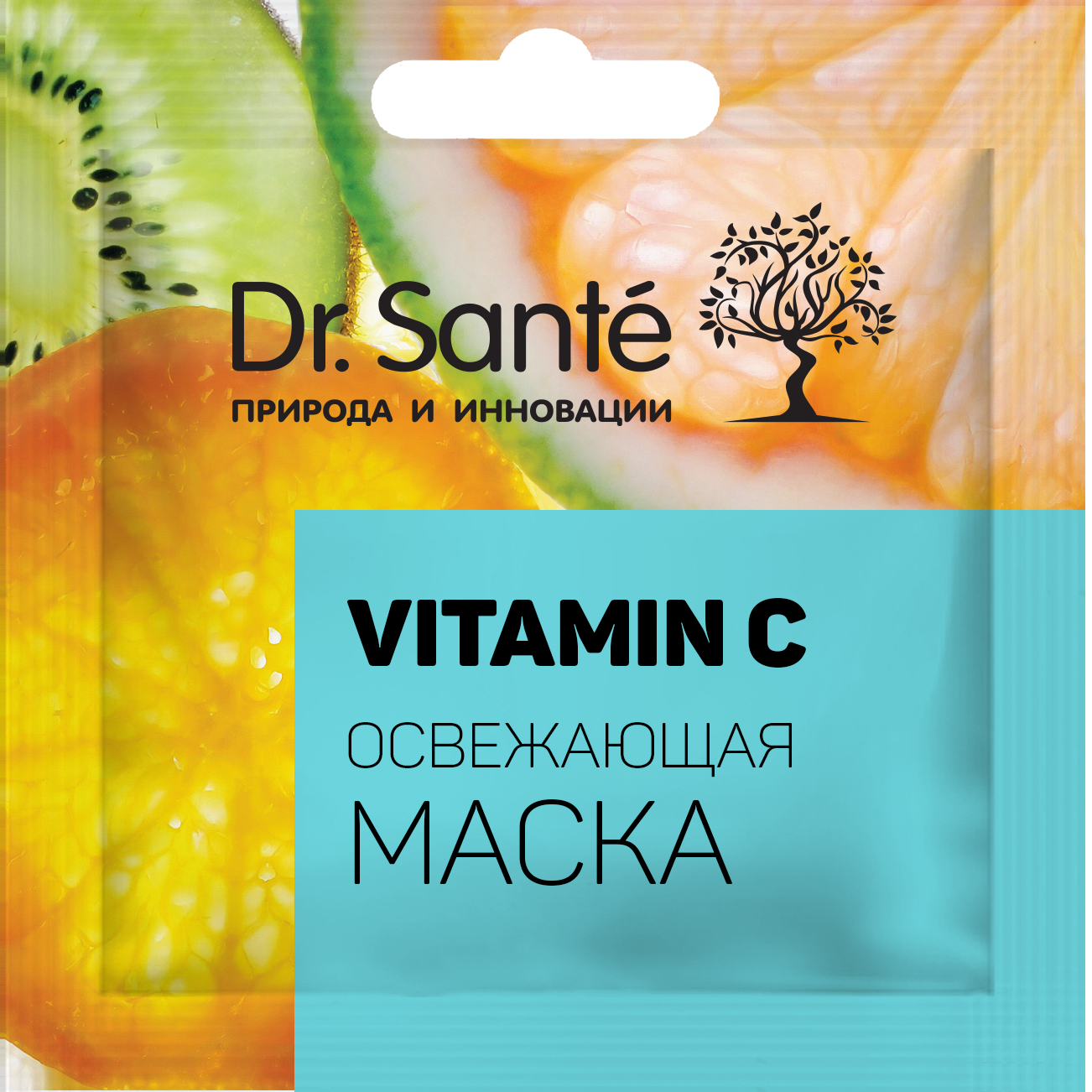 Маска освіжаюча Dr. Sante Vitamin C, 12 мл - фото 1