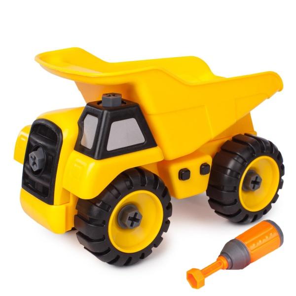 Самосвал Kaile Toys, желтый (KL702-9) - фото 1