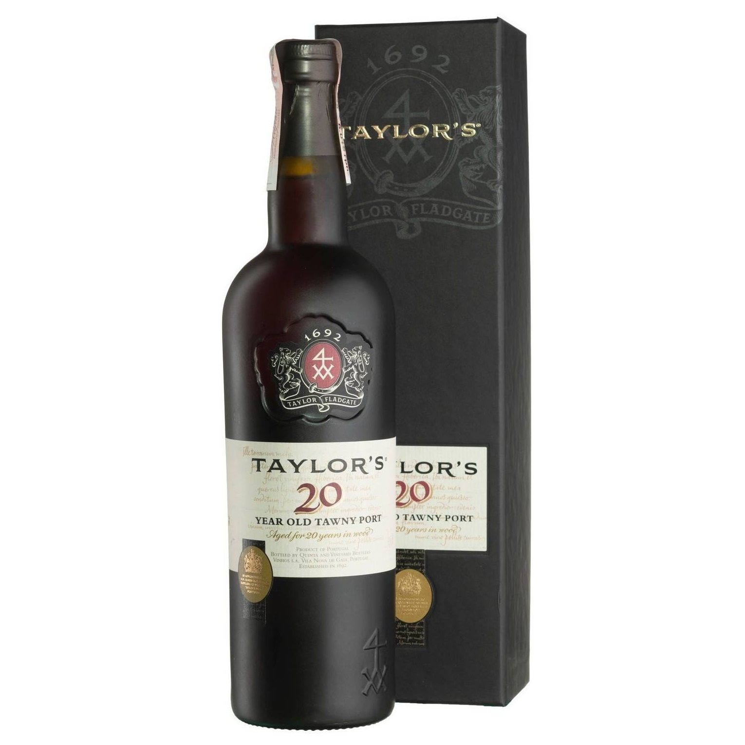 Вино портвейн Taylor's 20 Year Old Tawny, в подарочной упаковке, красное, крепленое, 20%, 0,75 л - фото 1