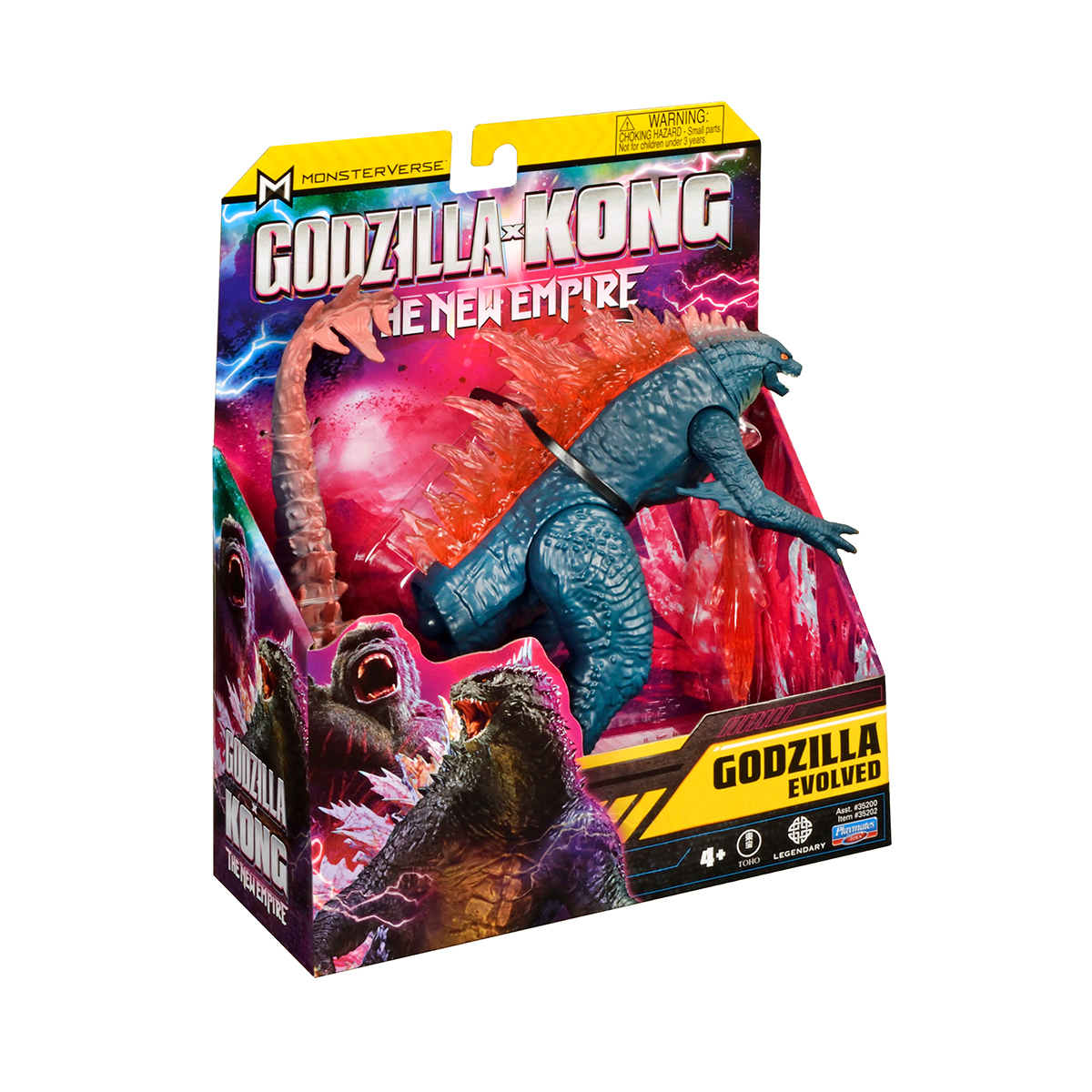 Игровая фигурка Godzilla vs Kong Годзилла после эволюции с лучом 15 см (35202) - фото 4