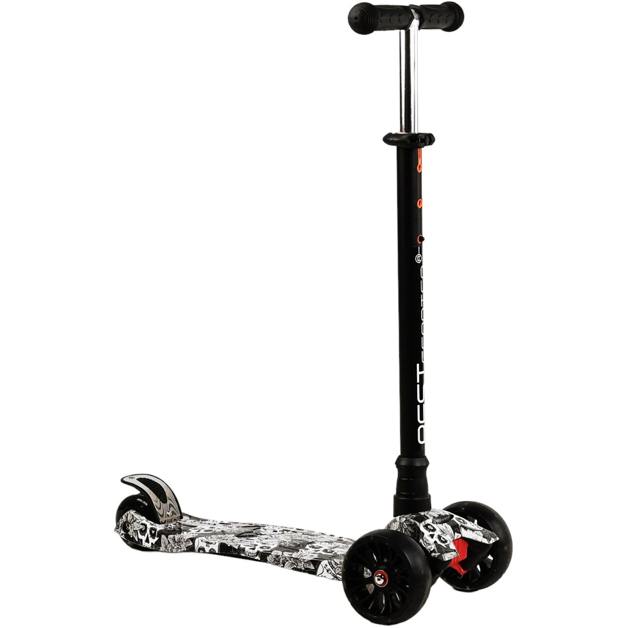 Самокат Maxi Best Scooter 59х15х30 см Різнобарвний 000231329 - фото 1