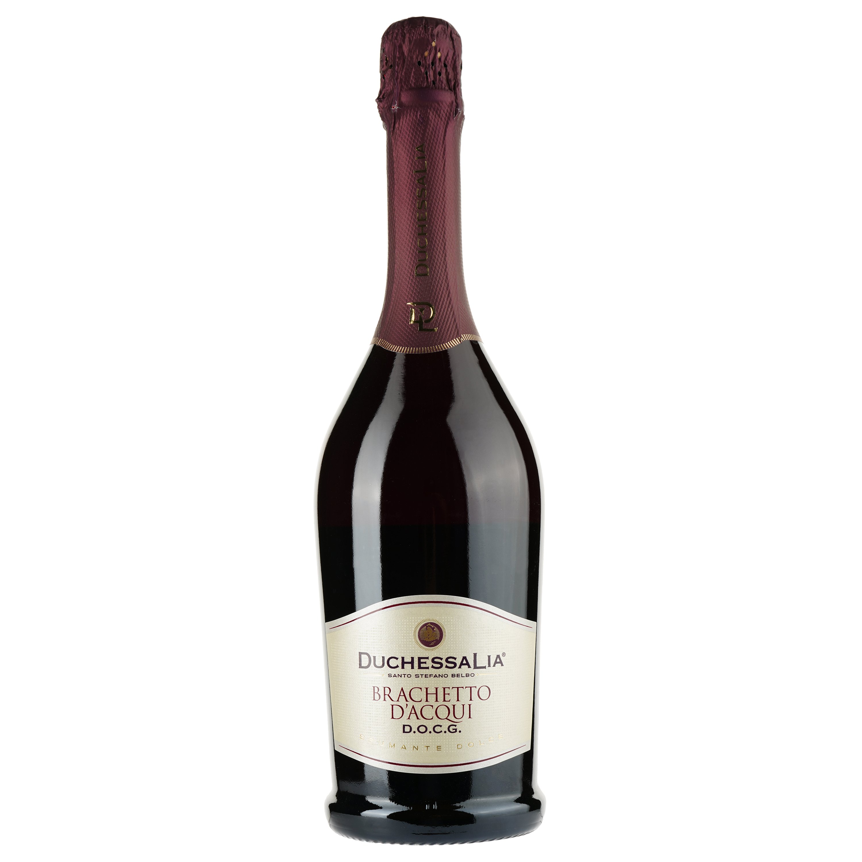 Игристое вино Duchessa Lia Brachetto d'Acqui, красное, сладкое, 0,75 л - фото 1