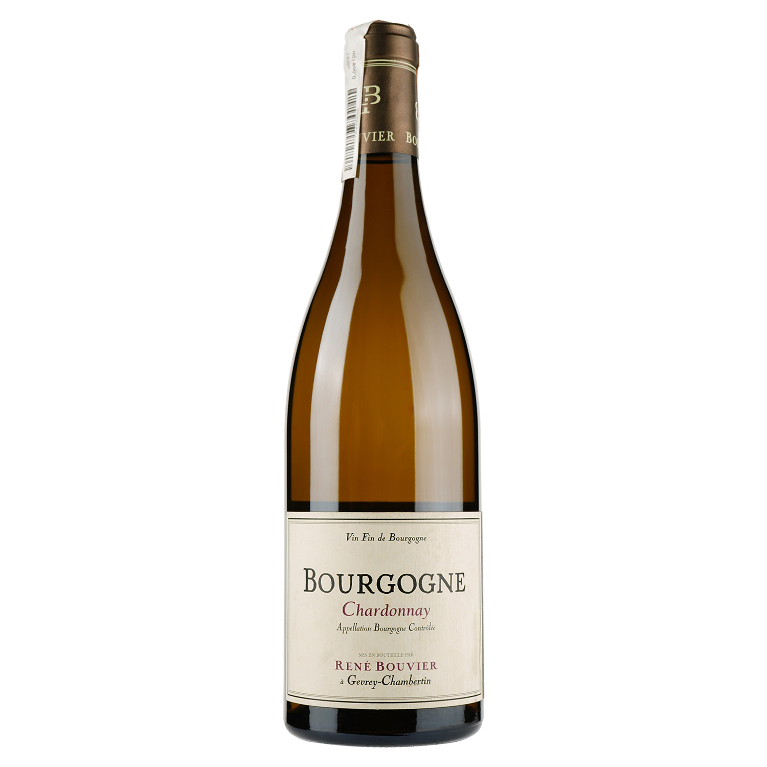Вино Domaine Rene Bouvier Bourgogne Chardonnay Blanc 2019 АОС/AOP, 13%, 0,75 л (870678) - фото 1