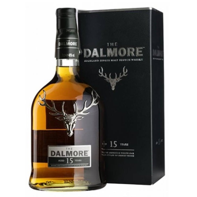Виски Dalmore 15 yo Single Malt Scotch Whisky 40% 0.7 л - фото 1