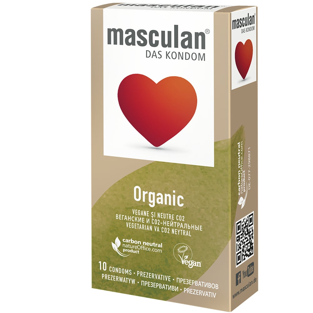 Презервативи Masculan Organic 10 шт. - фото 1