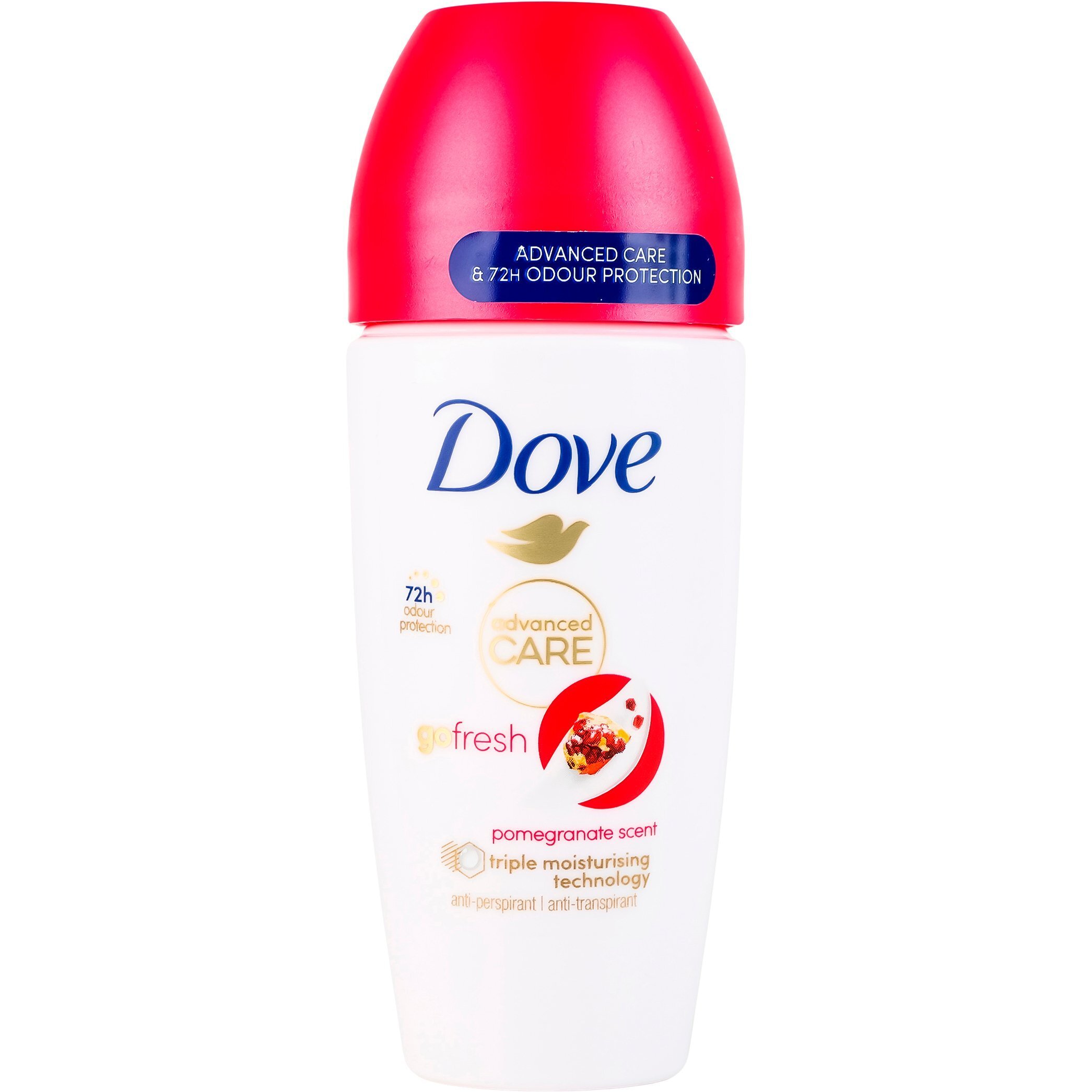 Антиперспирант Dove Go Fresh 72h Pomegranate scent шариковый 50 мл - фото 1