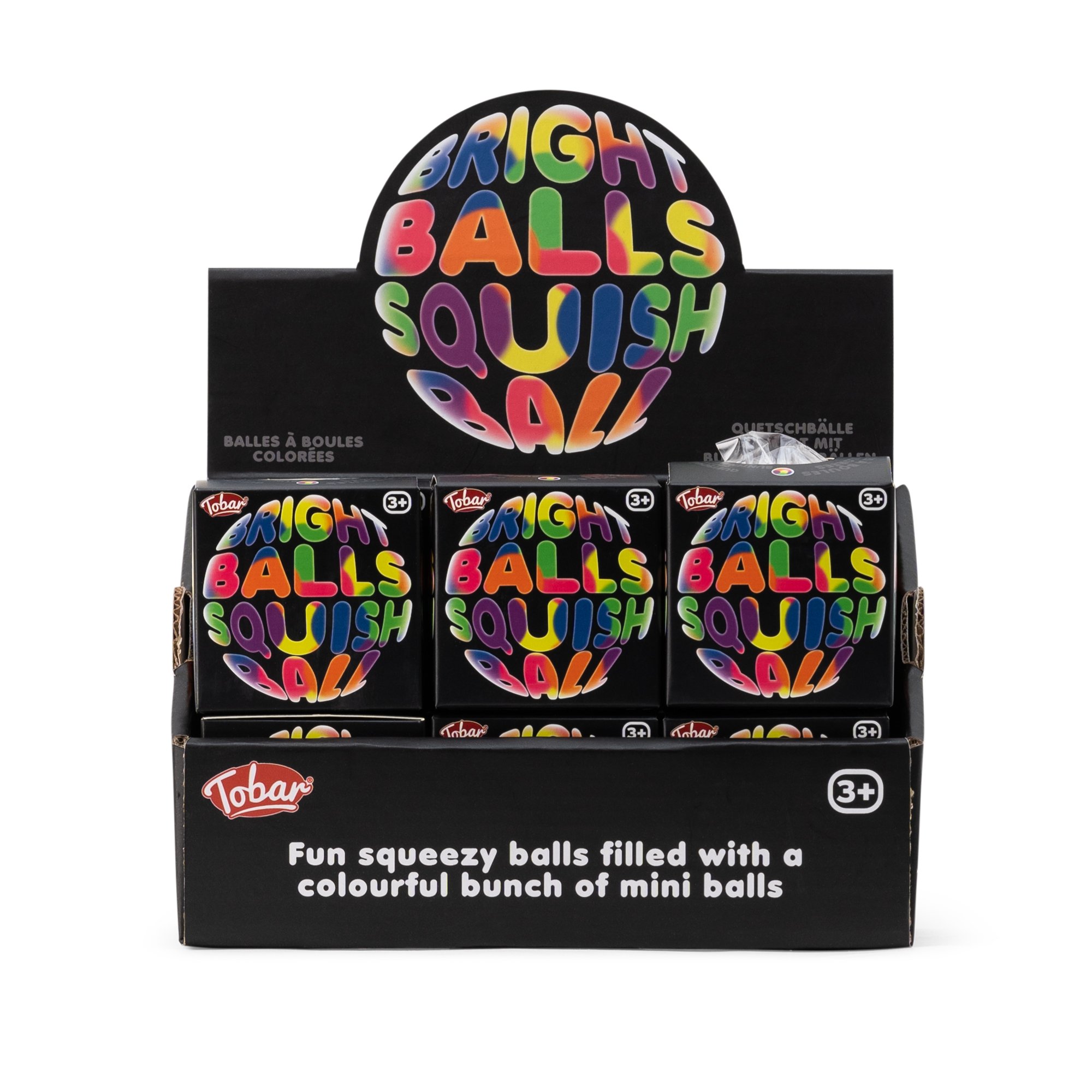 Скранчемс Tobar м'ячик-антистрес, яскраві кульки (38449) - фото 2