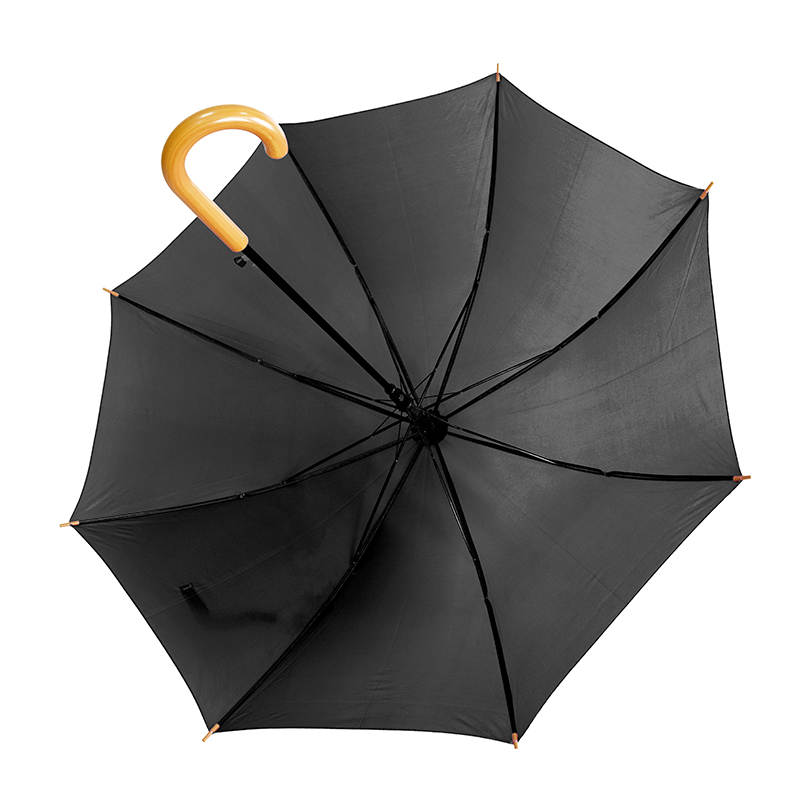 Зонт-трость Bergamo Promo, черный (45100-3) - фото 3
