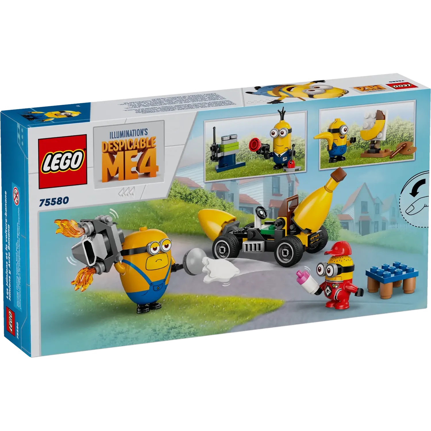 Конструктор LEGO Despicable Me Мужчины и банановый автомобиль 136 деталей (75580) - фото 13