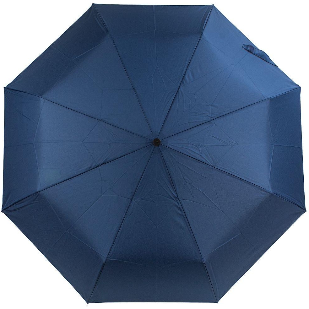 Мужской складной зонтик механический Zest 99 см синий - фото 1