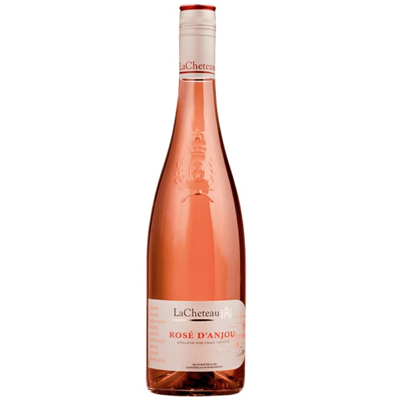 Вино LaCheteau Rose d'Anjou, розовое, полусухое, 10,5%, 0,75 л (1312560) - фото 1