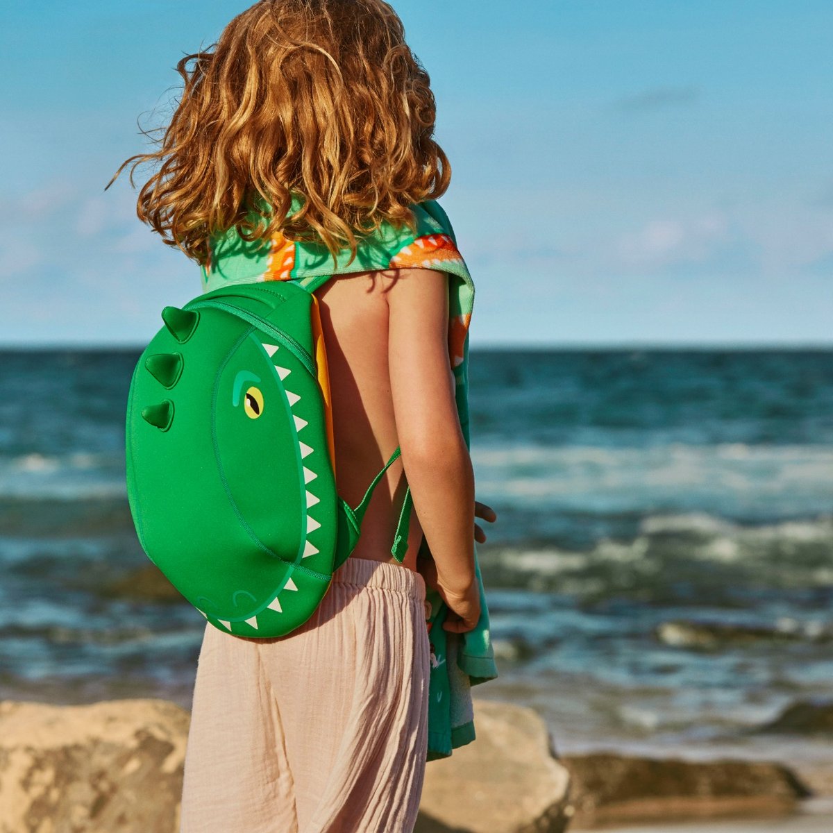 Детский рюкзак Sunny Life Крокодил (S0VBAKCZ) - фото 4