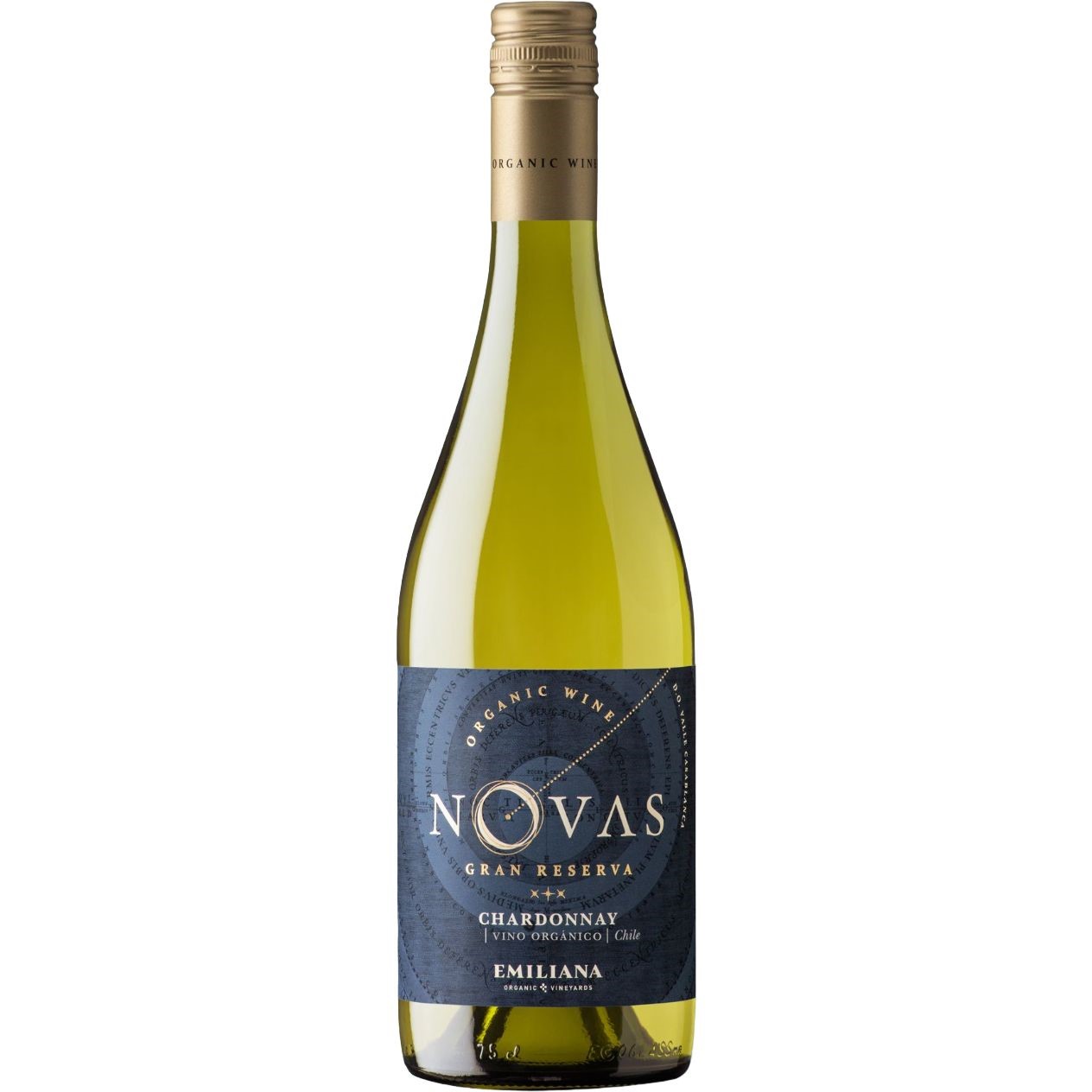 Вино Emiliana Novas Gran Reserva Chardonnay біле сухе 0.75 л - фото 1