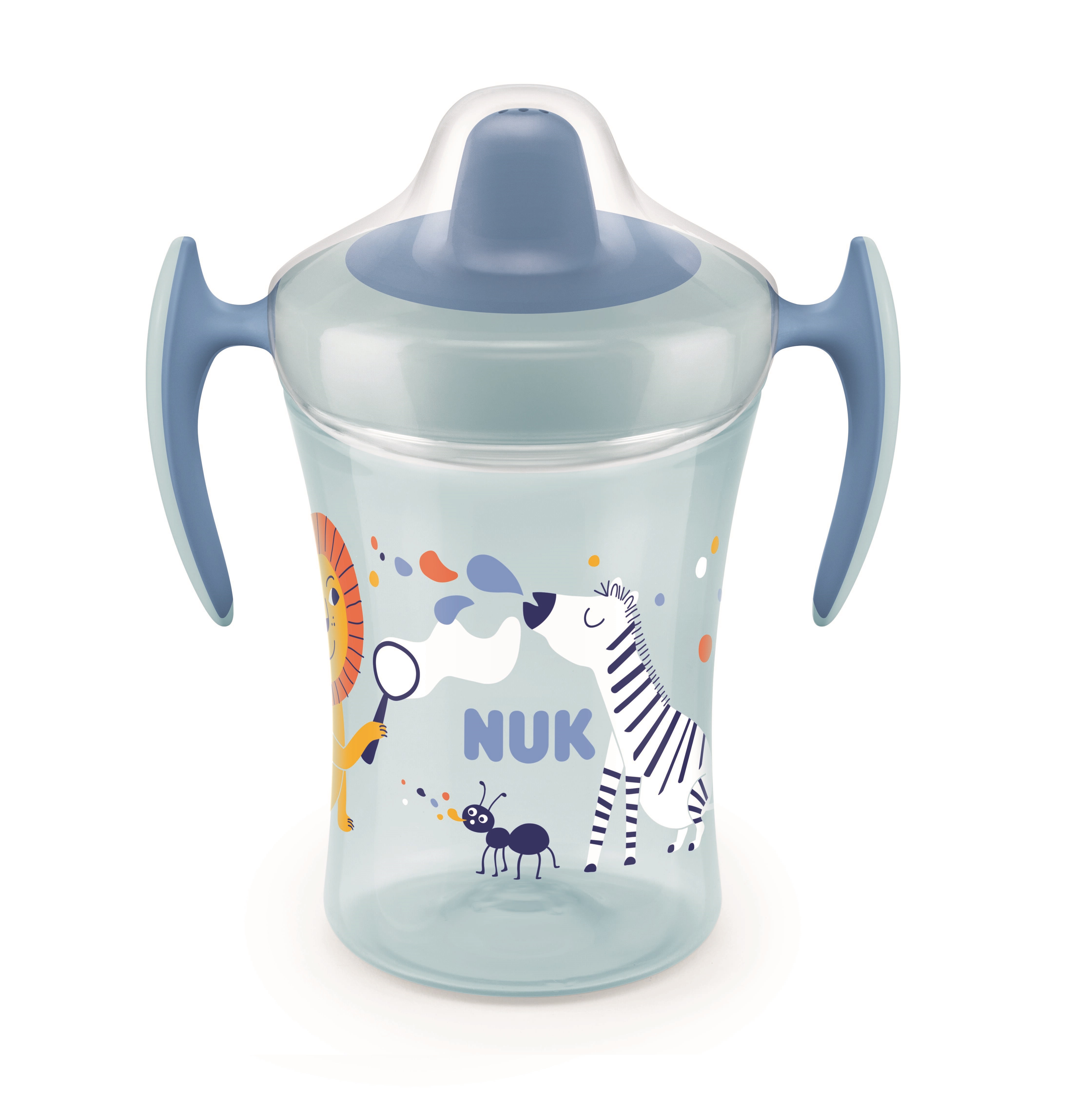 Поильник Nuk EvolutionTrainer, от 6 мес., 230 мл, голубой (3953129) - фото 1