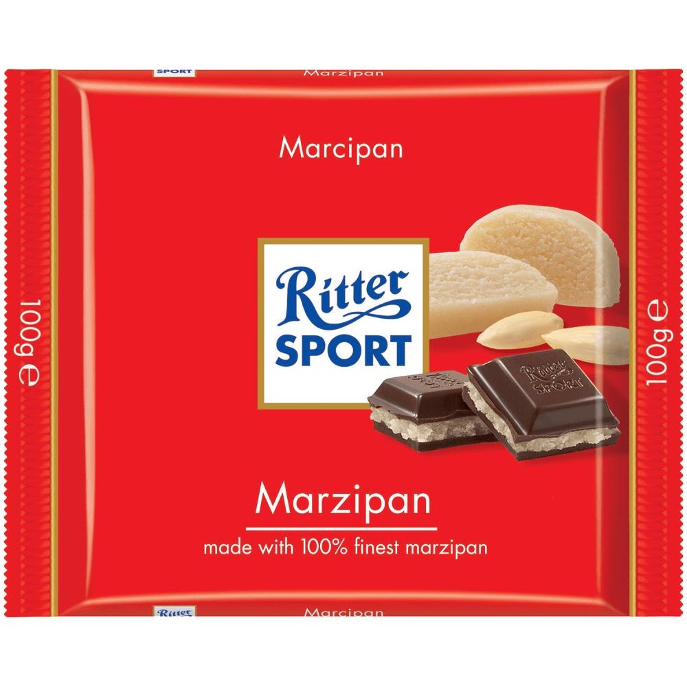 Шоколад Ritter Sport з марципаном, 100 г (444590) - фото 1