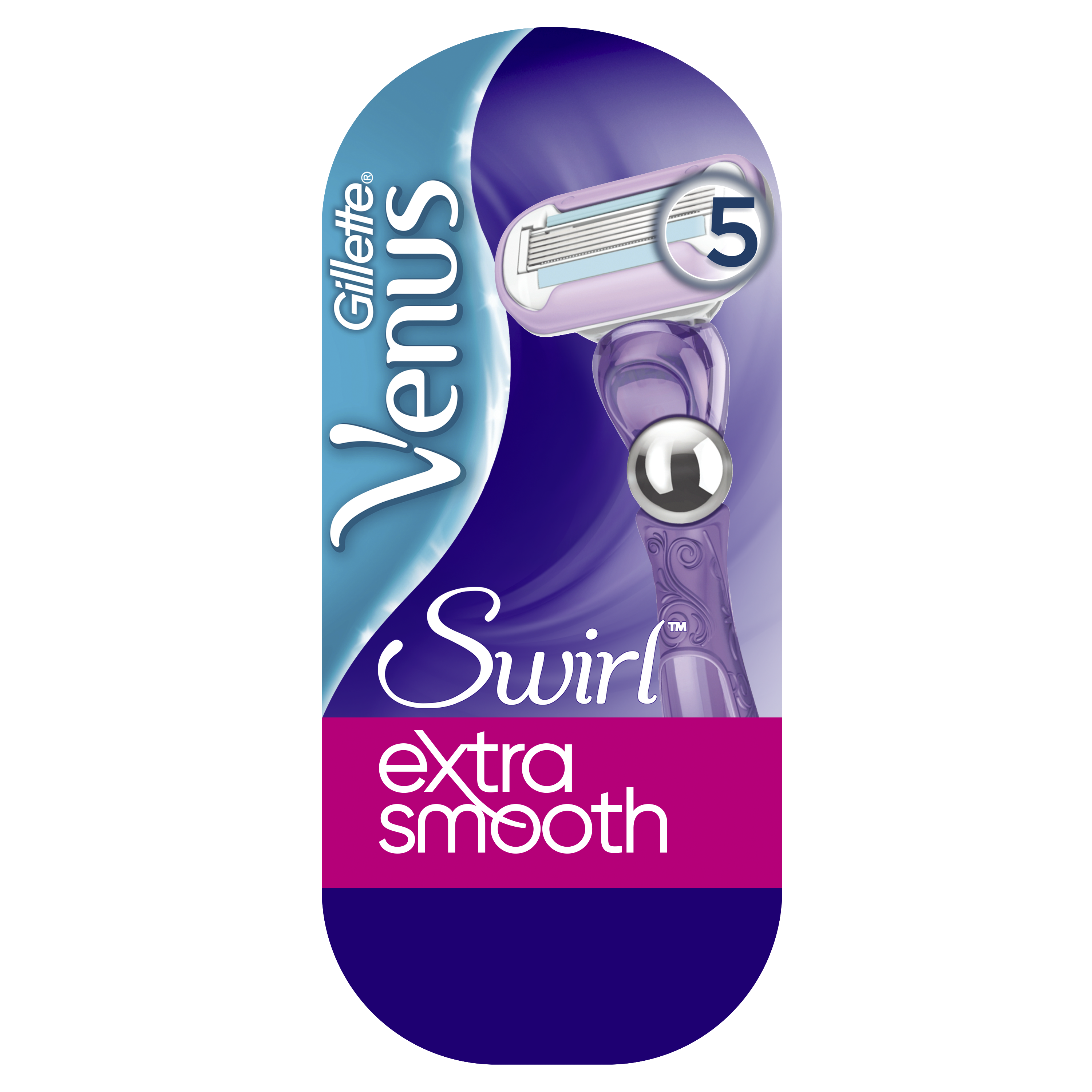 Станок для гоління жіночий Venus Swirl з одним змінними картриджем - фото 1