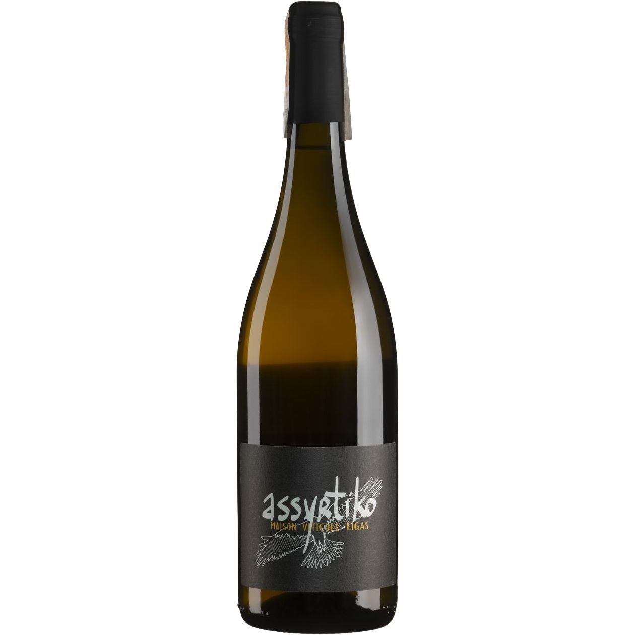 Вино Assyrtiko Maison Viticole Ligas помаранчеве сухе 0.75 л - фото 1