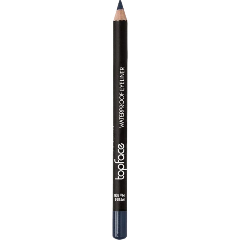 Олівець для очей TopFace Waterproof Eyeliner водостійкий PT614 відтінок 109, 1.14 г - фото 1