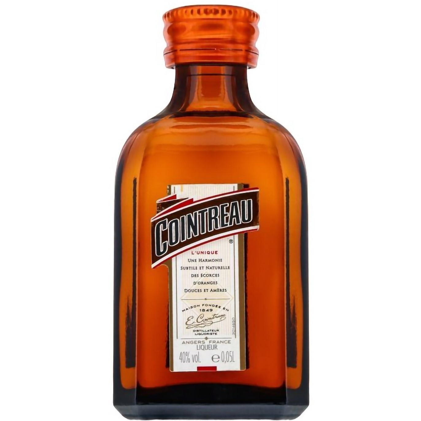 Ликер Cointreau 40% 0.05 л - фото 1