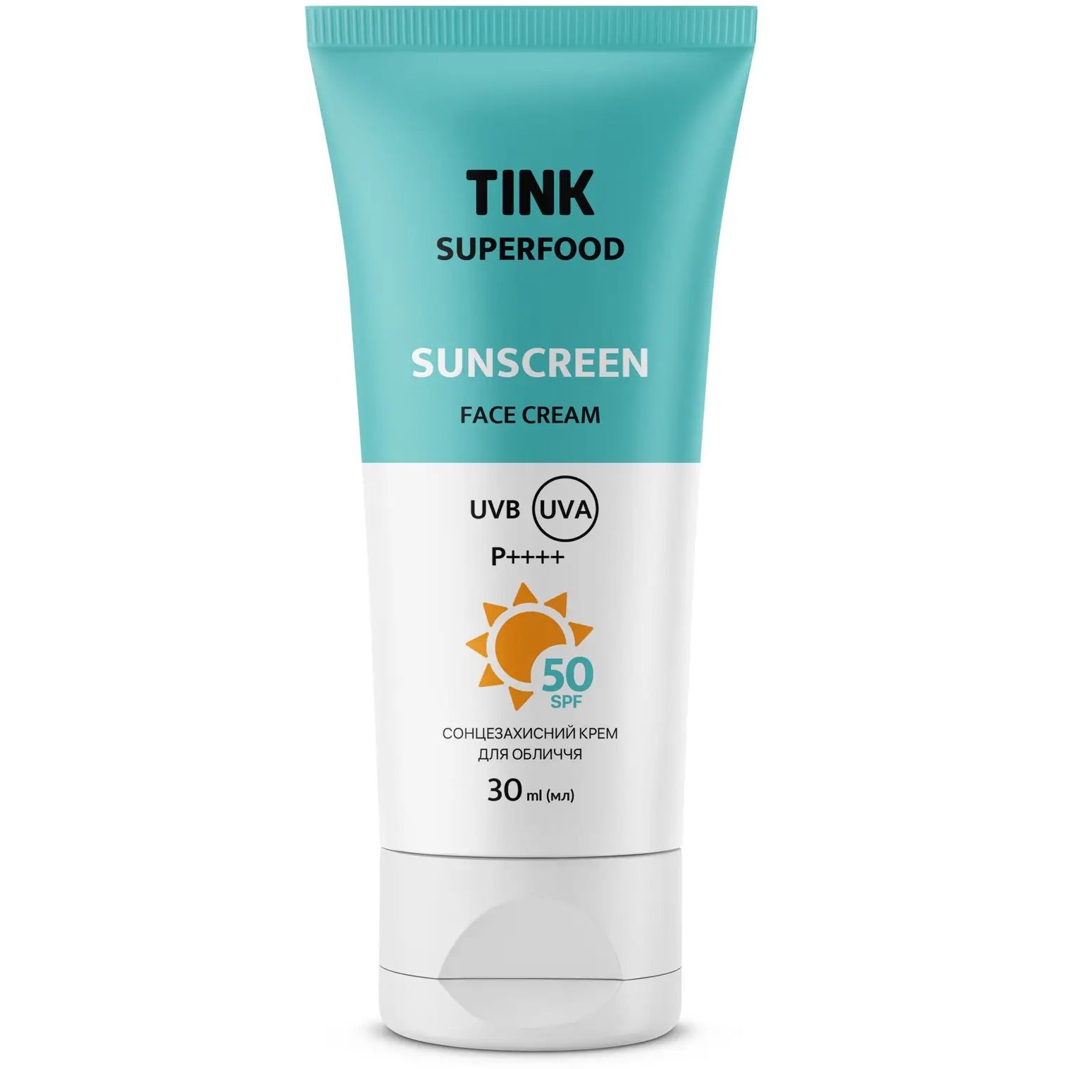 Солнцезащитный крем для лица Tink SPF 50, 30 мл - фото 1