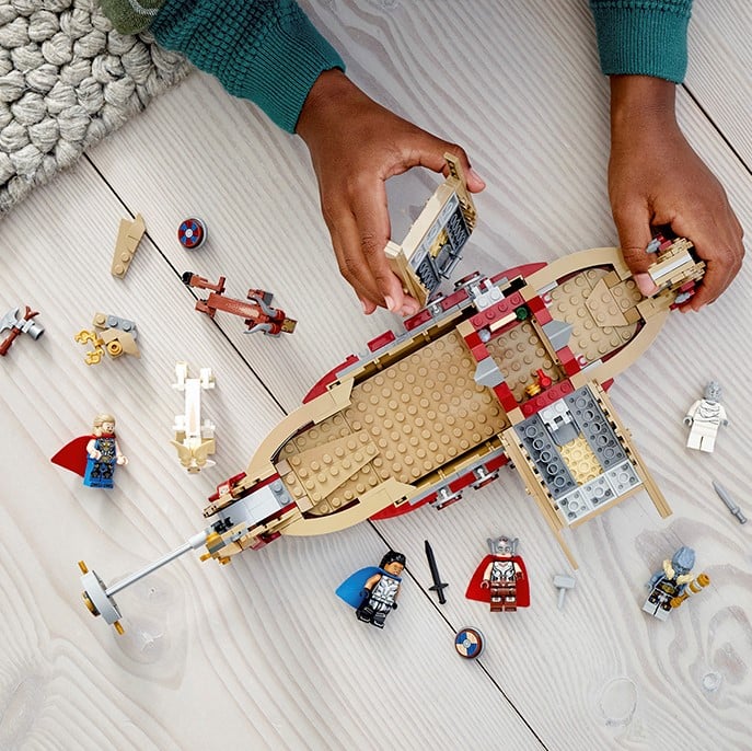 Конструктор LEGO Super Heroes Лодка козы, 564 деталь (76208) - фото 8
