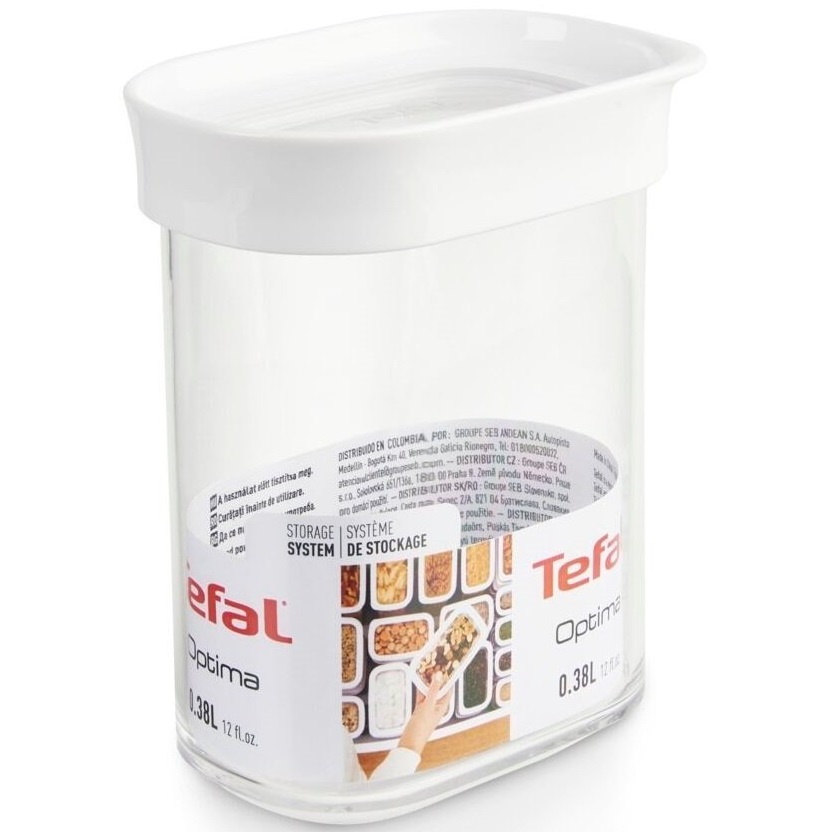 Ємність Tefal Optima для зберігання сипучих продуктів, 380 мл (N1140810) - фото 1