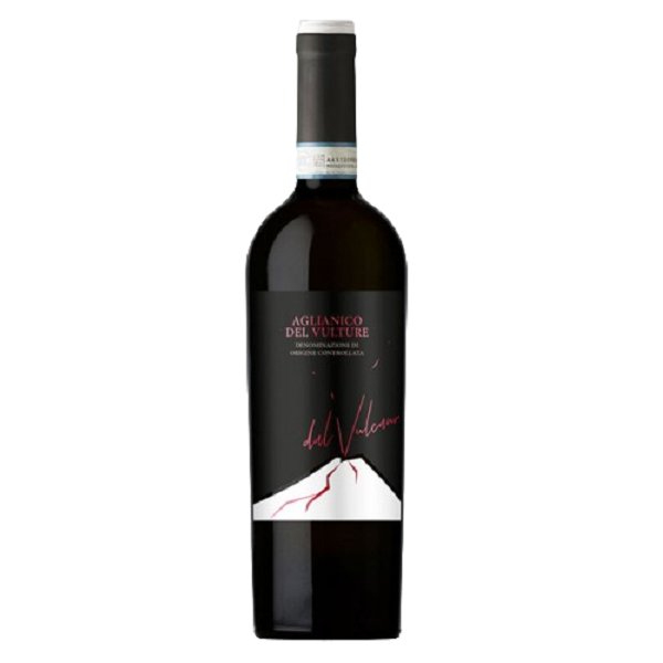 Вино Dal Vulcano Aglianico del Vulture DOC, червоне, сухе, 14%, 0,75 л - фото 1