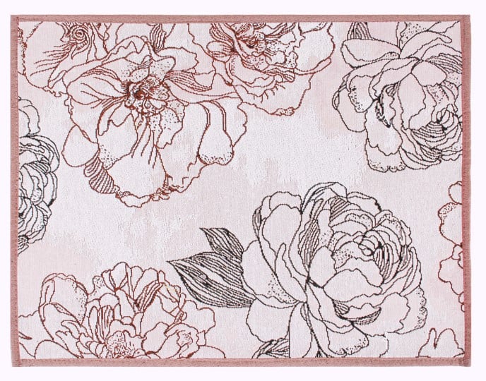 Салфетка Lefard гобеленовая, розовая, 35х45 см (711-094) - фото 1