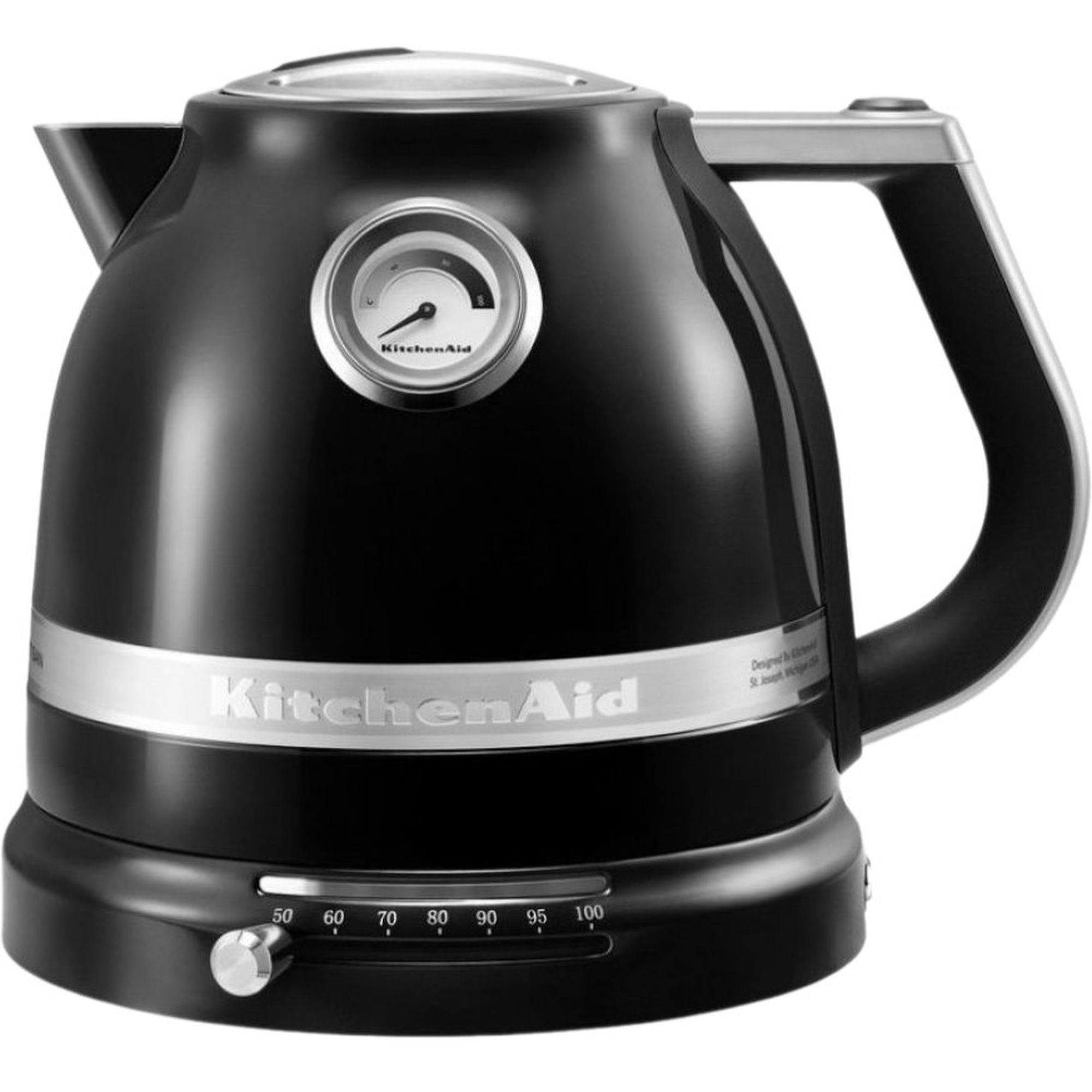 Електрочайник KitchenAid Artisan 5KEK1522EOB чорний 1.5 л (00000022785) - фото 1