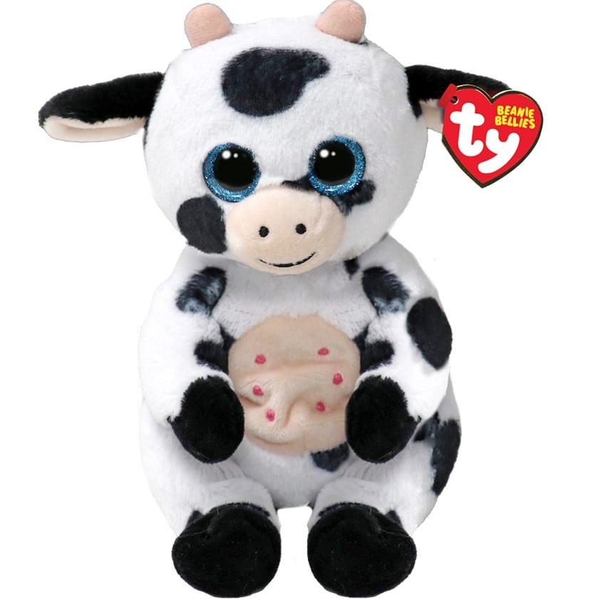 М'яка іграшка TY Beanie bellies Корова Cow 25 см (41287) - фото 1