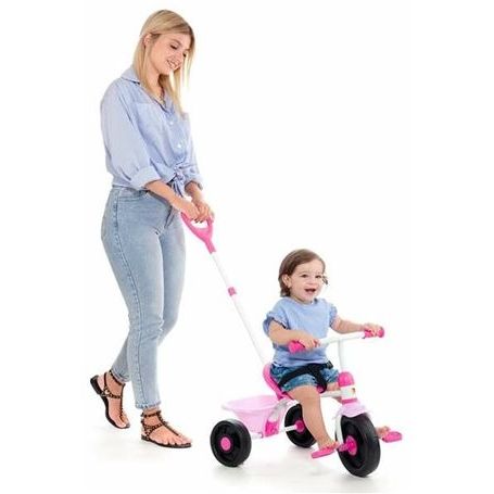 Трехколесный велосипед Molto Trike Soft Baby розовый - фото 4