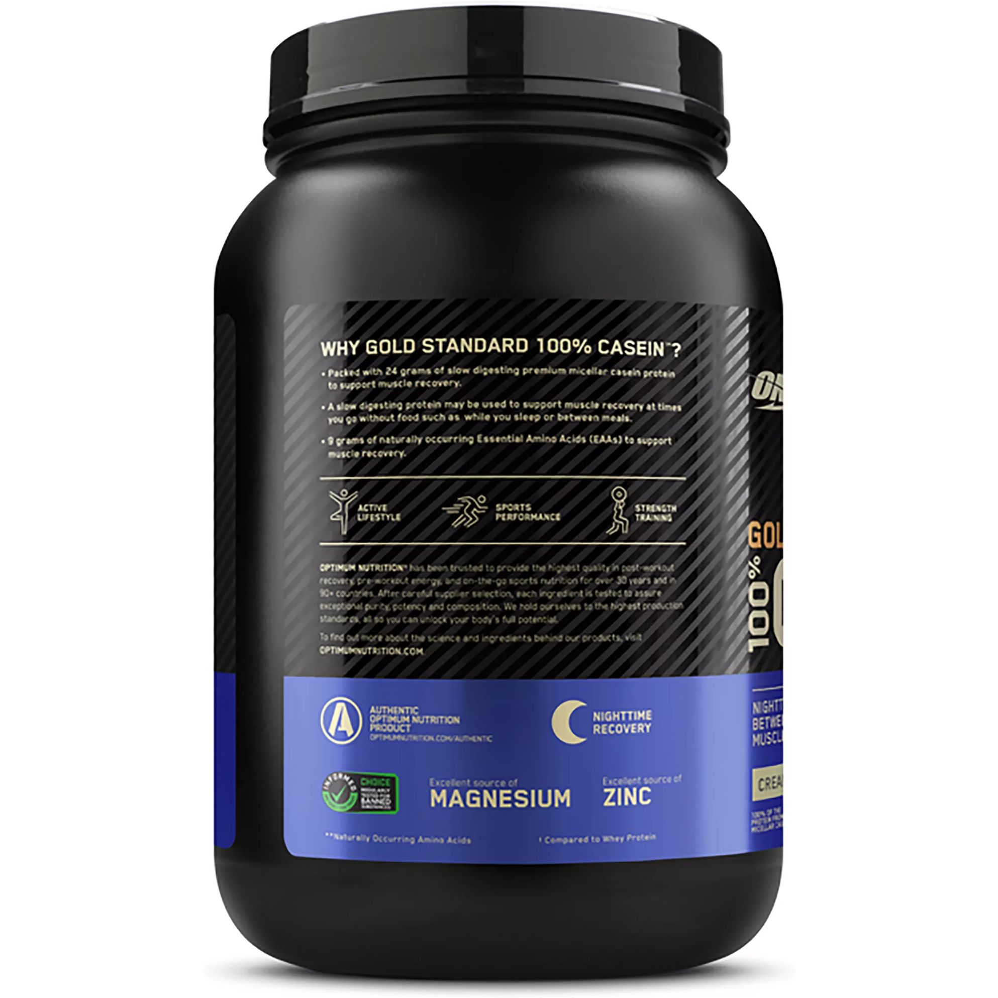 Протеин Optimum Nutrition100% Casein Protein Vanilla 825 г - фото 2