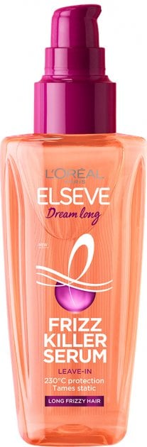 Сыворотка L’Oréal Paris Elseve Dream Long Frizz Killer для термозащиты и разглаживания длинных непослушных волос, 100 мл - фото 1