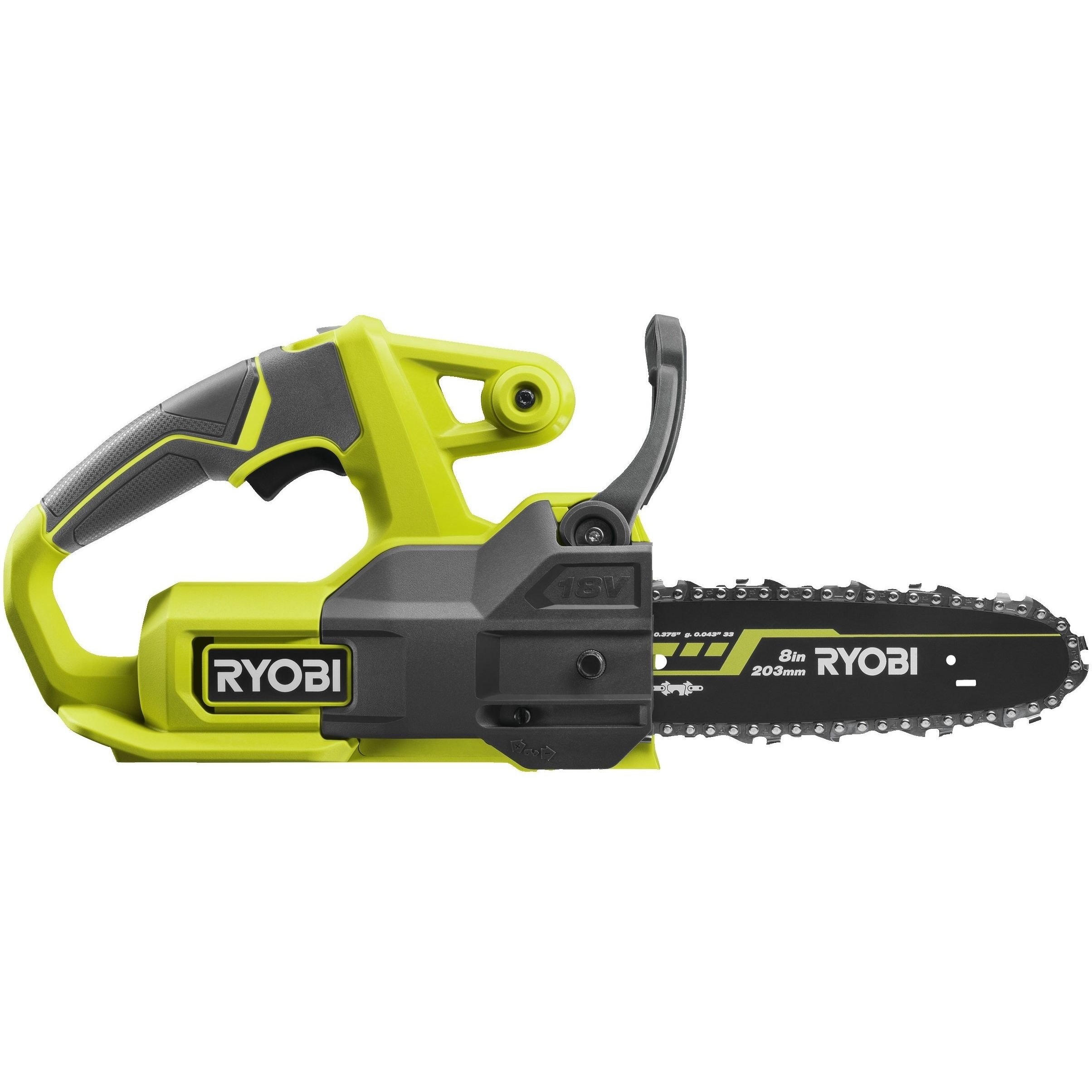 Пила цепная аккумуляторная Ryobi One+ RY18CS20A-0 18В (5133005414) - фото 1