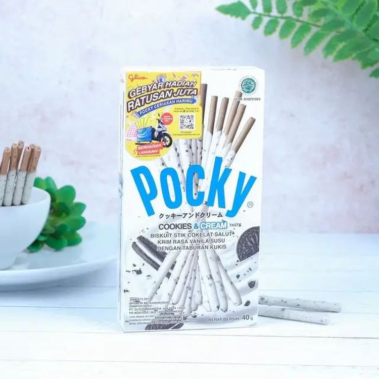 Палички Pocky Cookies & Cream шоколадні 40 г (12816) - фото 2