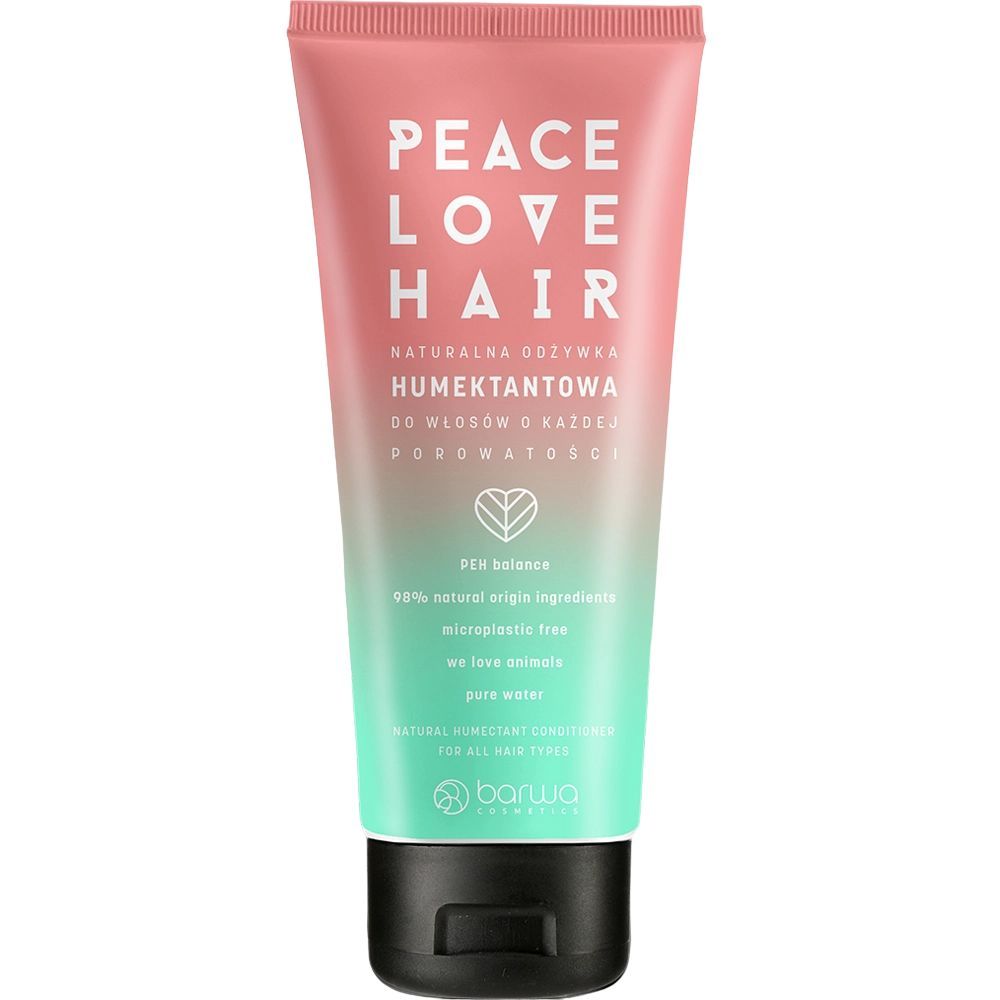 Кондиционер для волос Barwa Peace Love Hair, увлажняющий, 200 мл - фото 1