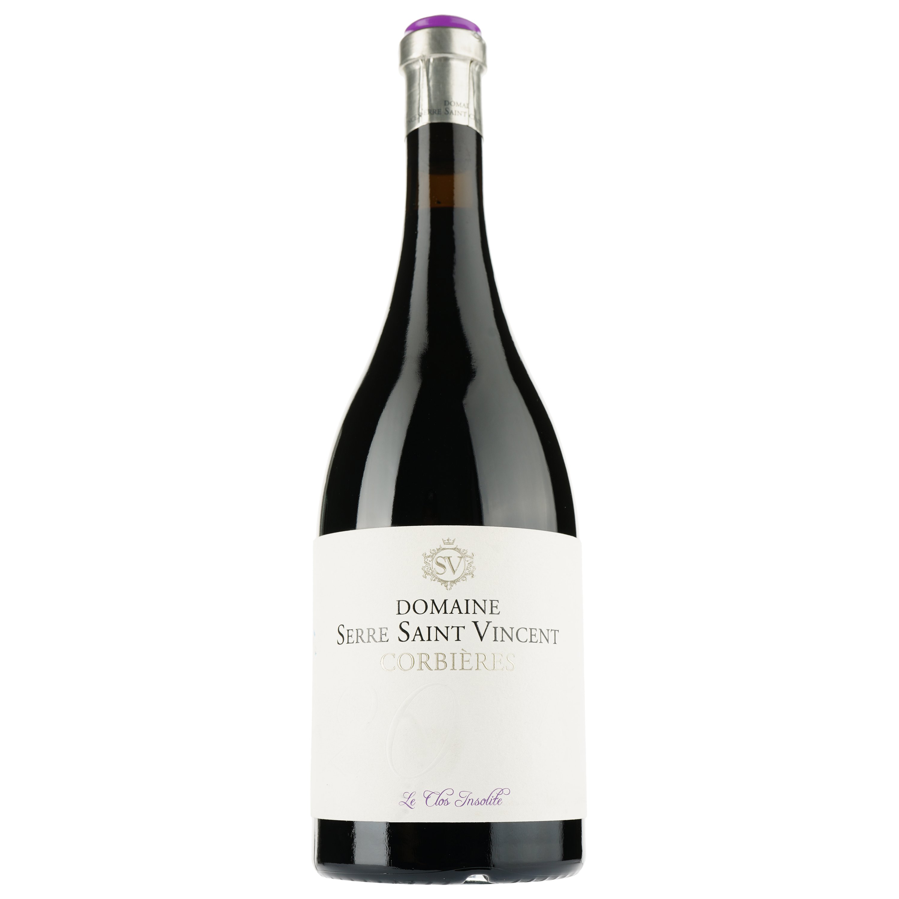Вино Domaine Serre Saint Vincent Le Clos Insolite 2016 AOP Corbieres, красное, сухое, 0,75 л - фото 1