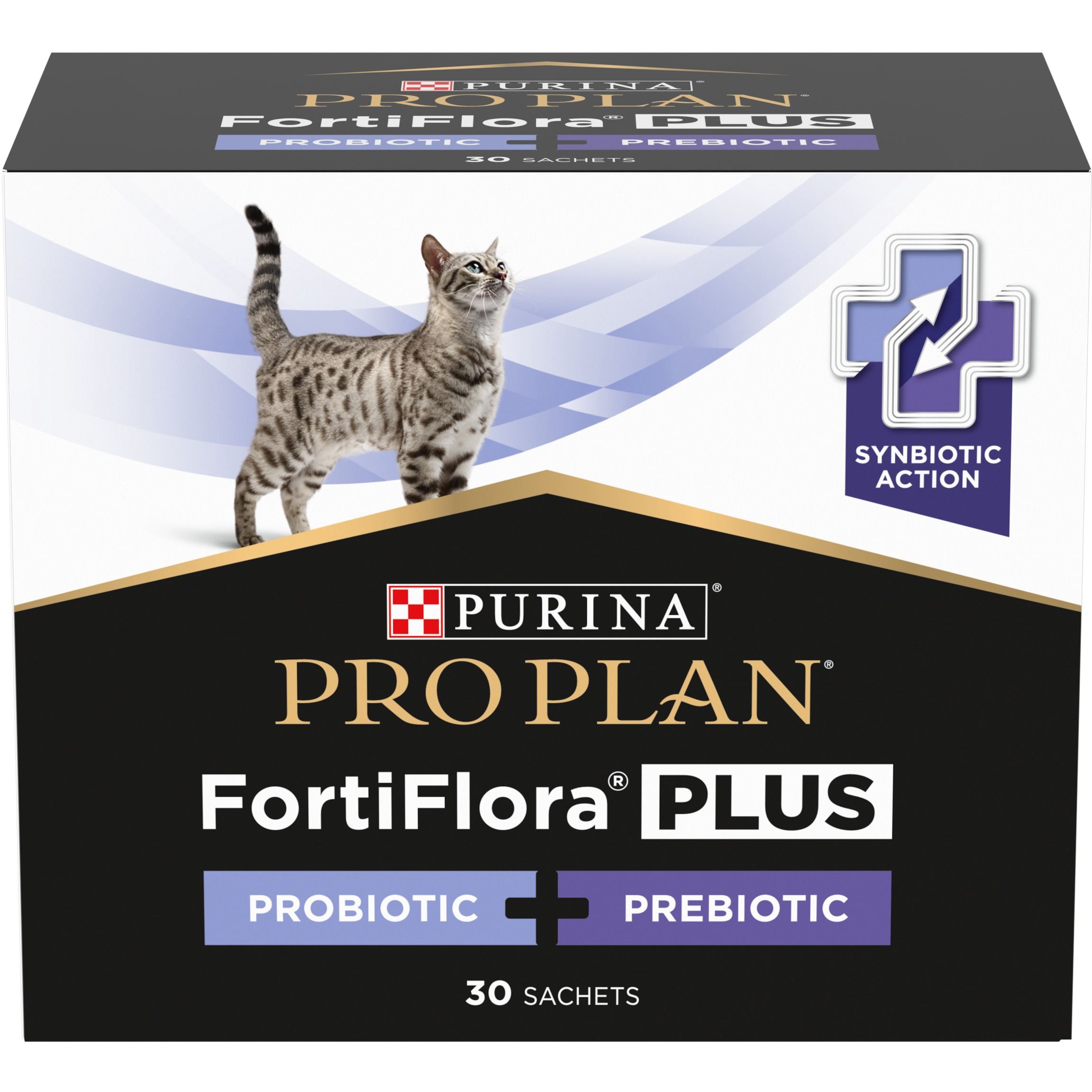 Фото - Корм для кішок Pro Plan Пробіотик з пребіотиком для дорослих котів та кошенят Purina  Fort 
