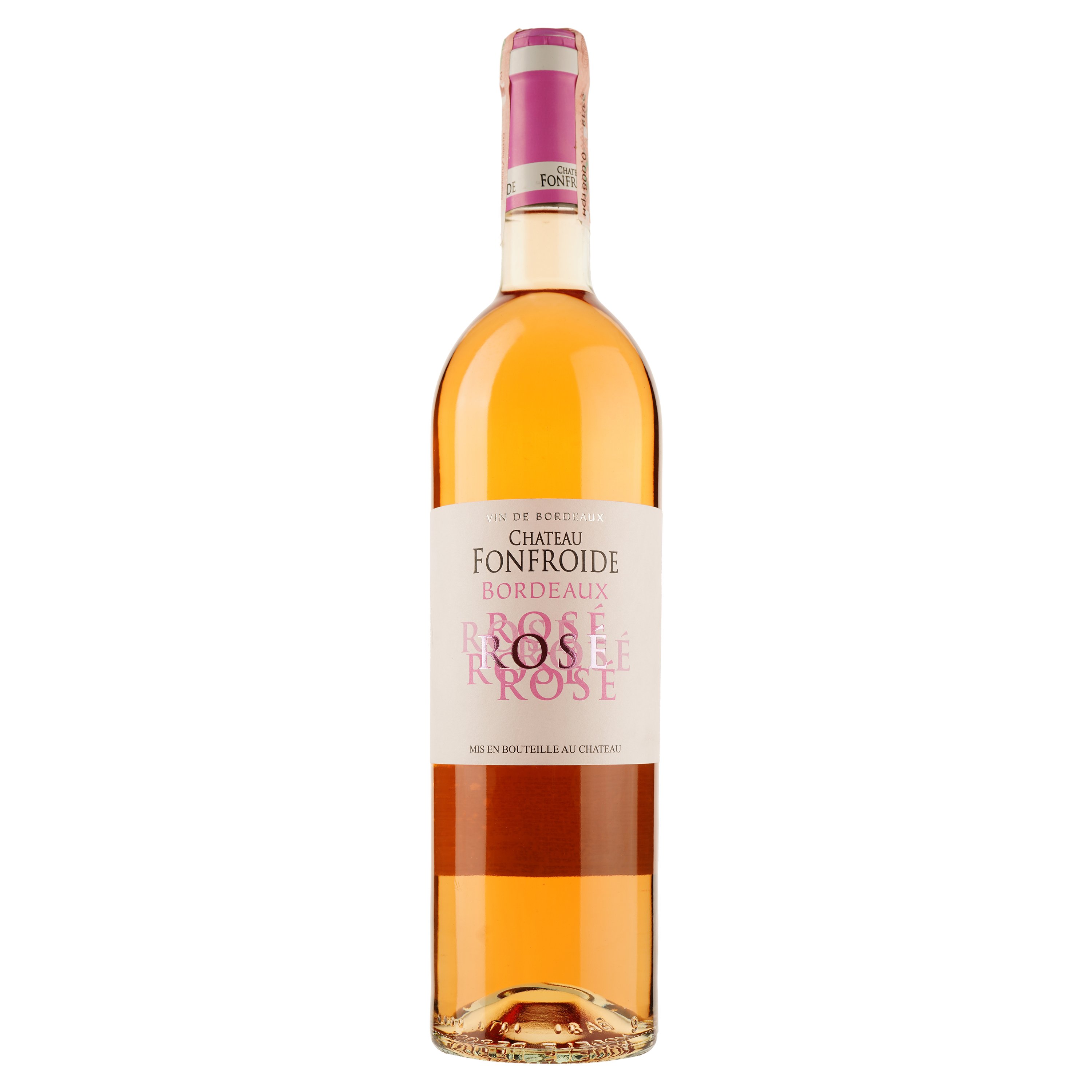 Вино Chateau Fonfroide Bordeaux Rose, рожеве, сухе, 0,75 л - фото 1