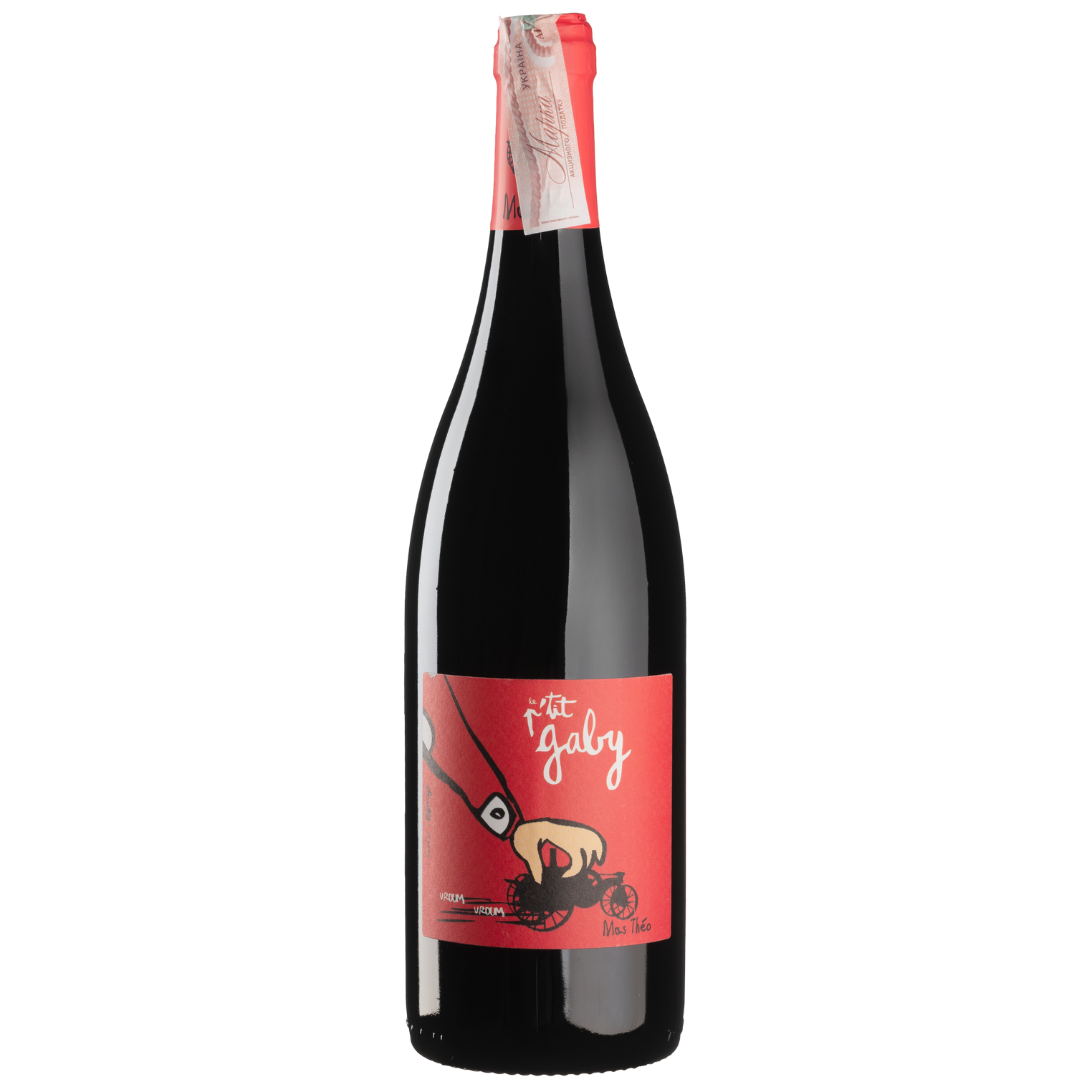Вино Mas Theo P'tit Gaby, красное, сухое, 13%, 0,75 л (Q6103) - фото 1