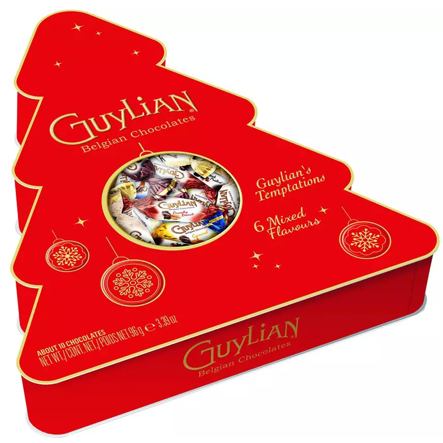Шоколадні цукерки Guylian Ялинка, 96 г - фото 1