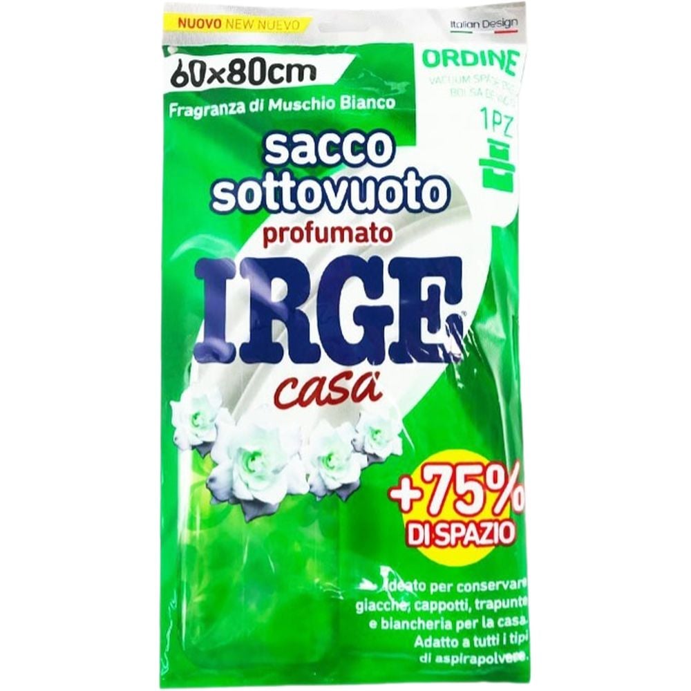 Вакуумный пакет для одежды Irge Мускус парфюмированный 60х80 см (SAC2012A) - фото 1
