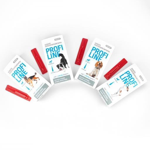 Капли на холку для собак ProVET Profiline от внешних паразитов, до 4 кг, 4 пипетки по 0.5 мл - фото 3