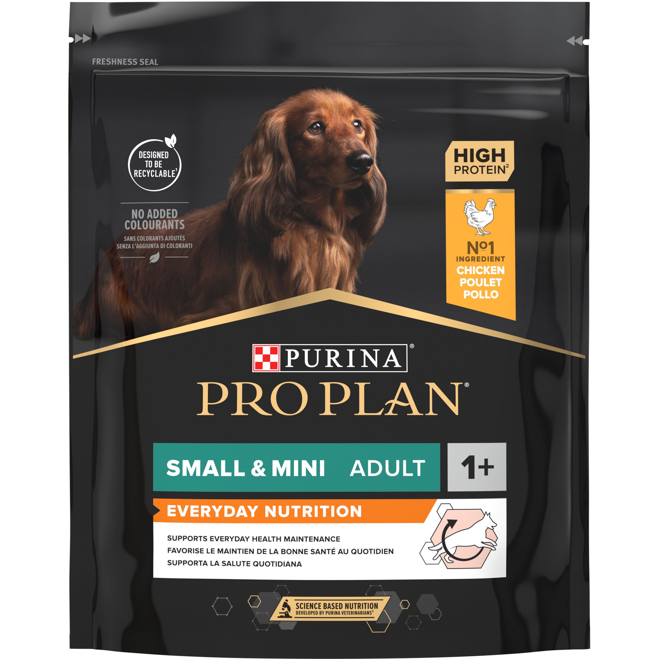 Сухой корм для взрослых собак мелких пород Purina Pro Plan Adult Small & Mini, с курицей, 700 г (12272468) - фото 2