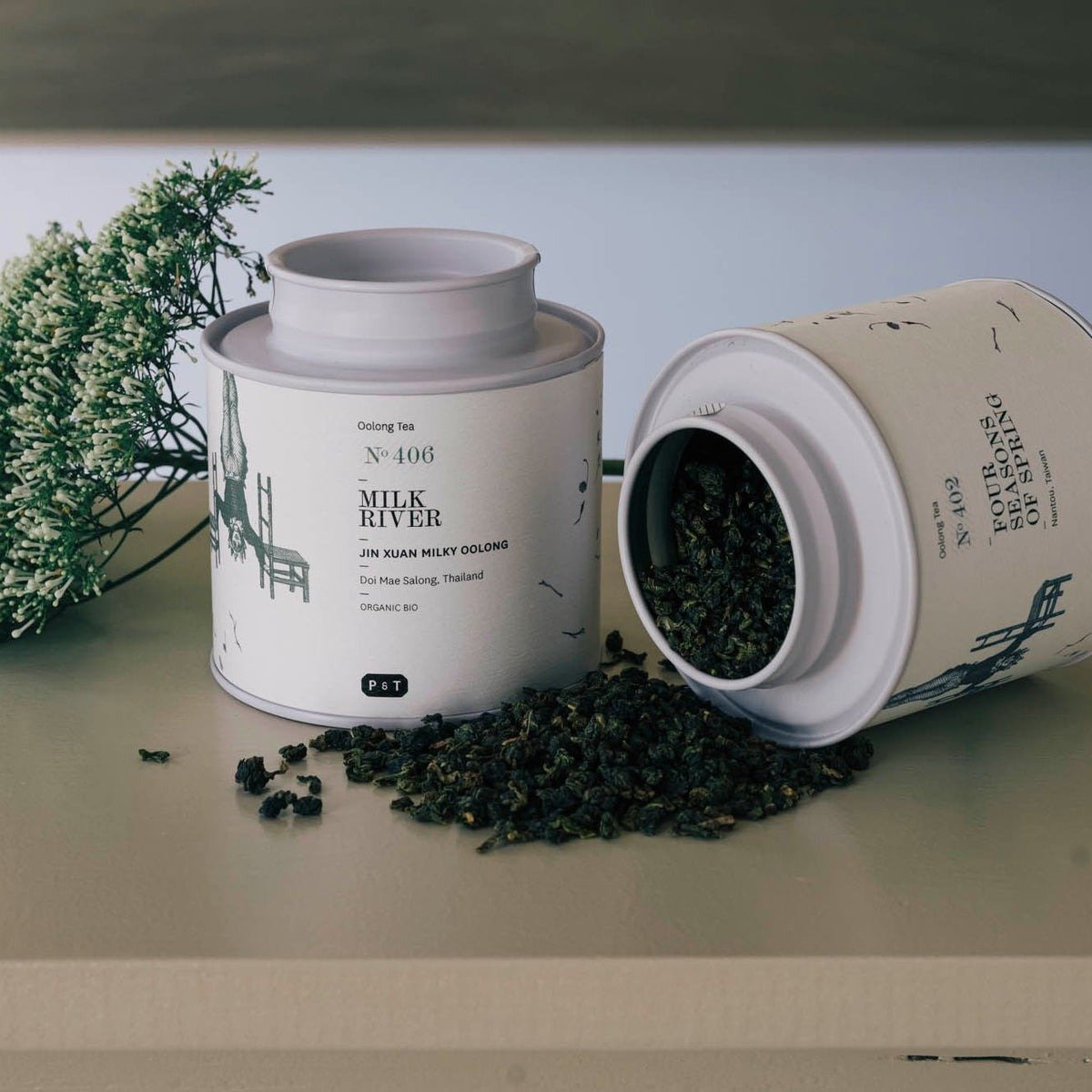 Чай улун Paper & Tea Milk River №406 ферментований органічний 80 г - фото 2